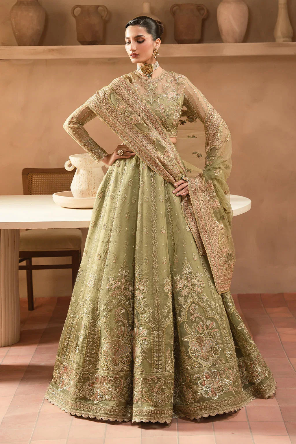 Ayzel | Panache Wedding Formals | Inessa - Aqsa Fabrics