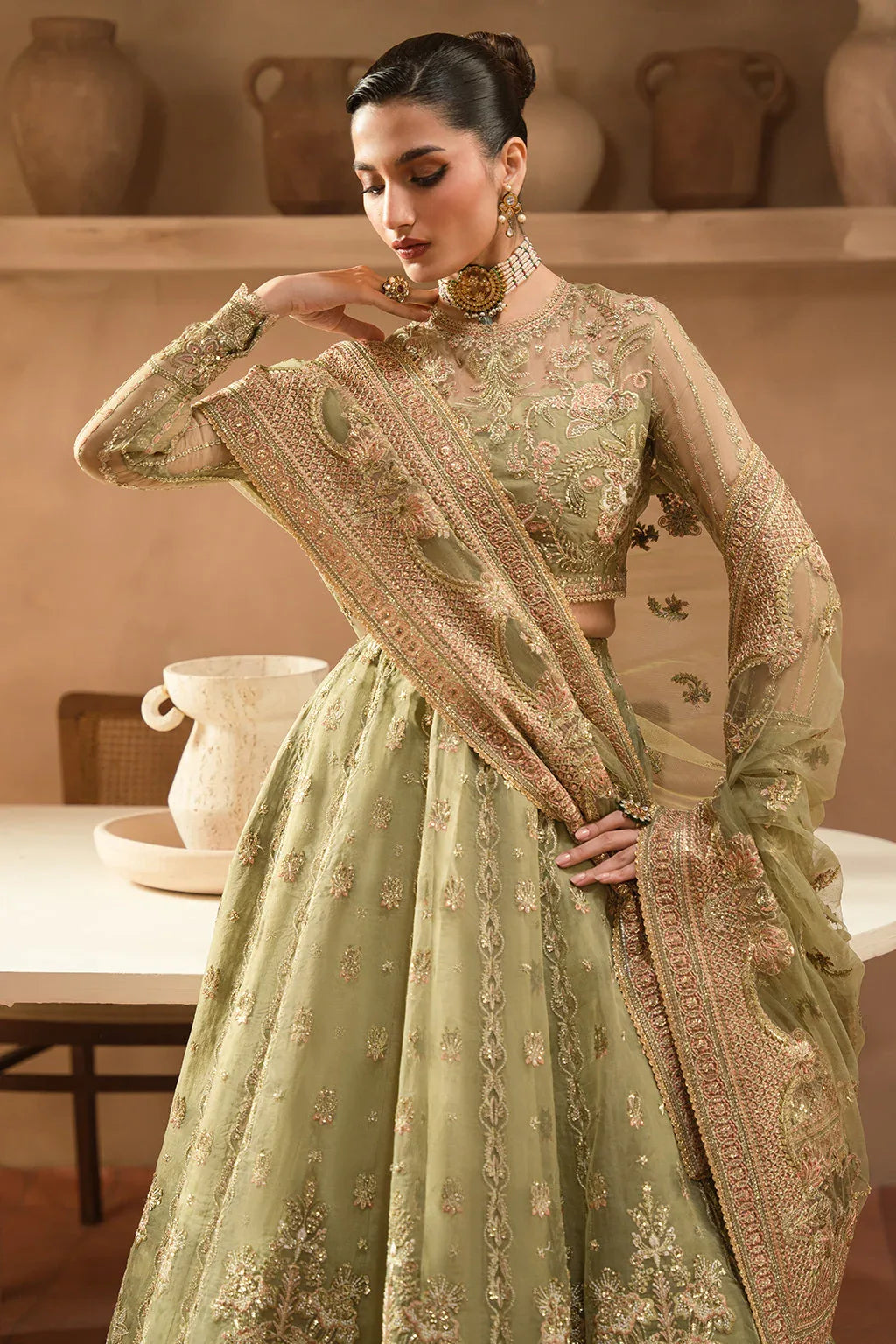 Ayzel | Panache Wedding Formals | Inessa - Aqsa Fabrics