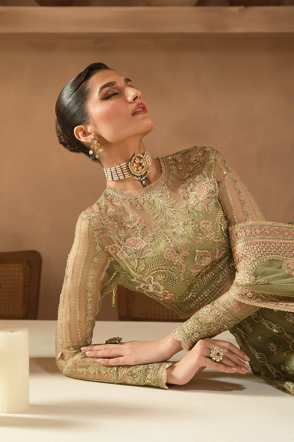 Ayzel | Panache Wedding Formals | Inessa - Aqsa Fabrics