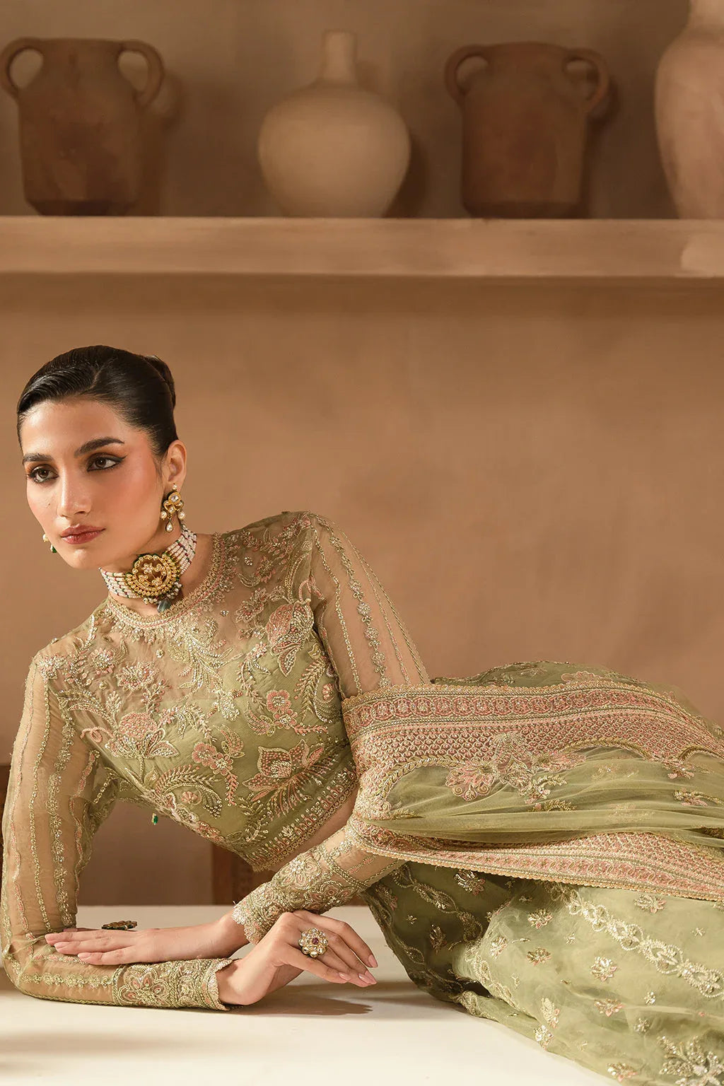 Ayzel | Panache Wedding Formals | Inessa - Aqsa Fabrics
