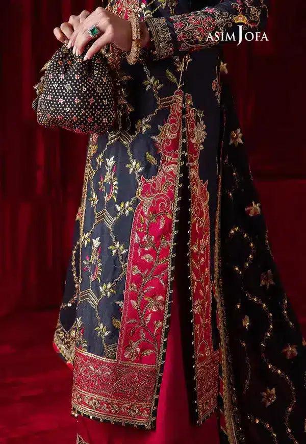Asim Jofa | Bekhudi Luxury Chiffon 23 | AJBK-02 - Aqsa Fabrics