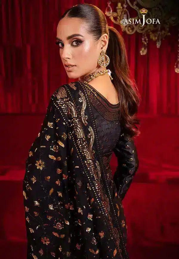 Asim Jofa | Bekhudi Luxury Chiffon 23 | AJBK-03 - Aqsa Fabrics