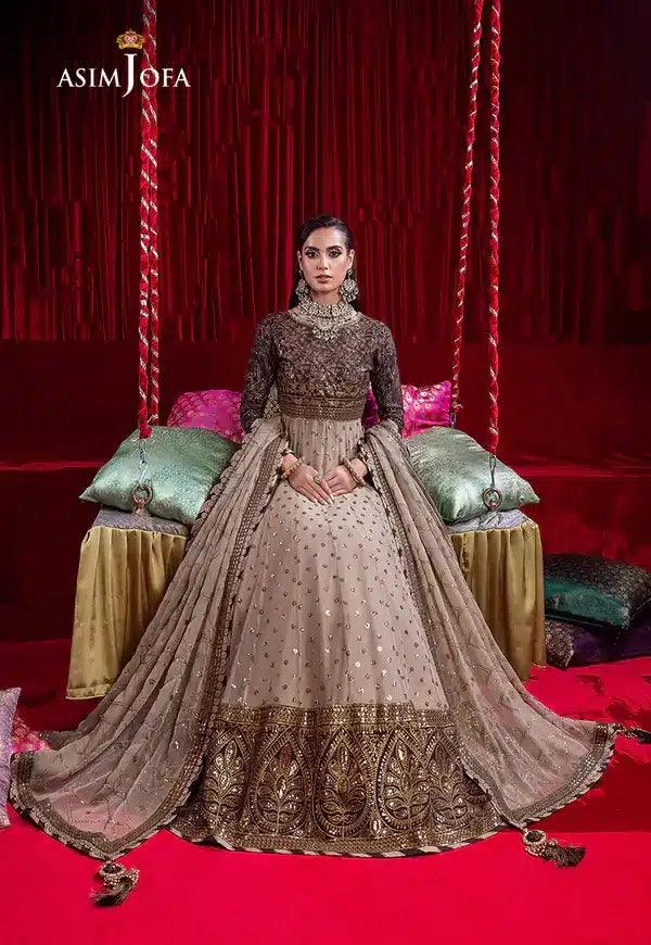 Asim Jofa | Bekhudi Luxury Chiffon 23 | AJBK-05 - Aqsa Fabrics