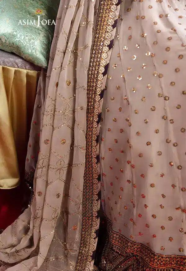 Asim Jofa | Bekhudi Luxury Chiffon 23 | AJBK-05 - Aqsa Fabrics