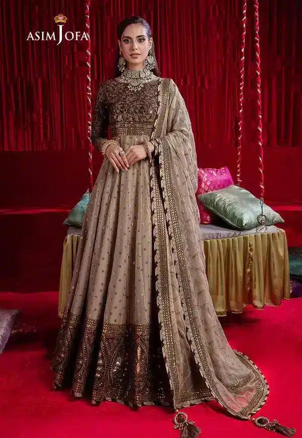 Asim Jofa | Bekhudi Luxury Chiffon 23 | AJBK-05 - Aqsa Fabrics