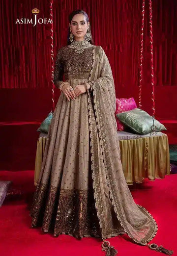 Asim Jofa | Bekhudi Luxury Chiffon 23 | AJBK-05 - Aqsa Fabrics