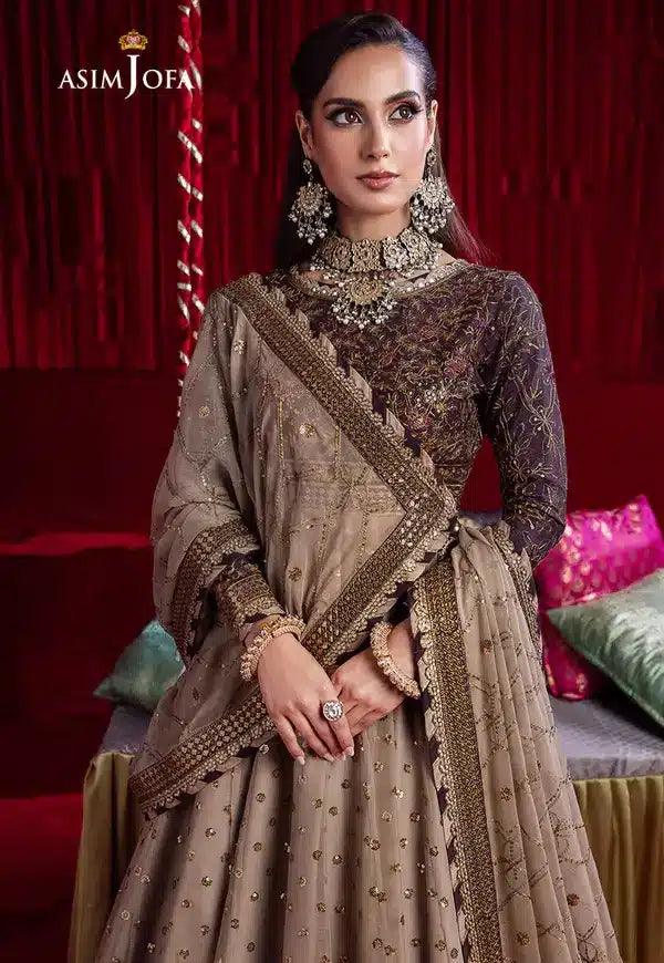 Asim Jofa | Bekhudi Luxury Chiffon 23 | AJBK-05 - Aqsa Fabrics