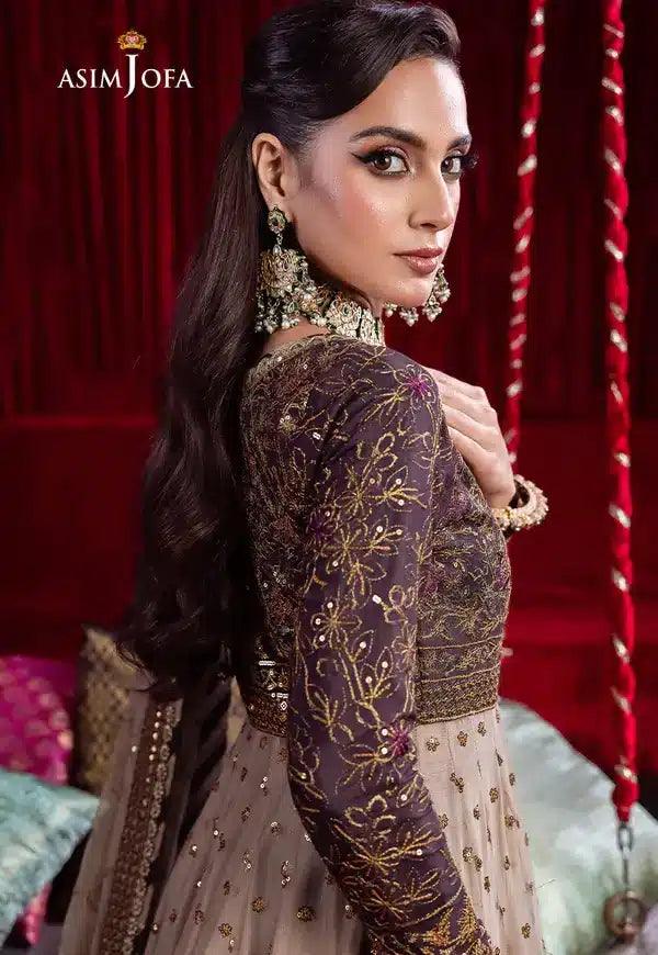 Asim Jofa | Bekhudi Luxury Chiffon 23 | AJBK-05 - Aqsa Fabrics