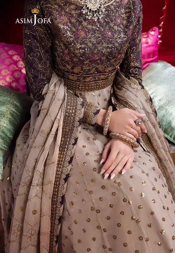 Asim Jofa | Bekhudi Luxury Chiffon 23 | AJBK-05 - Aqsa Fabrics