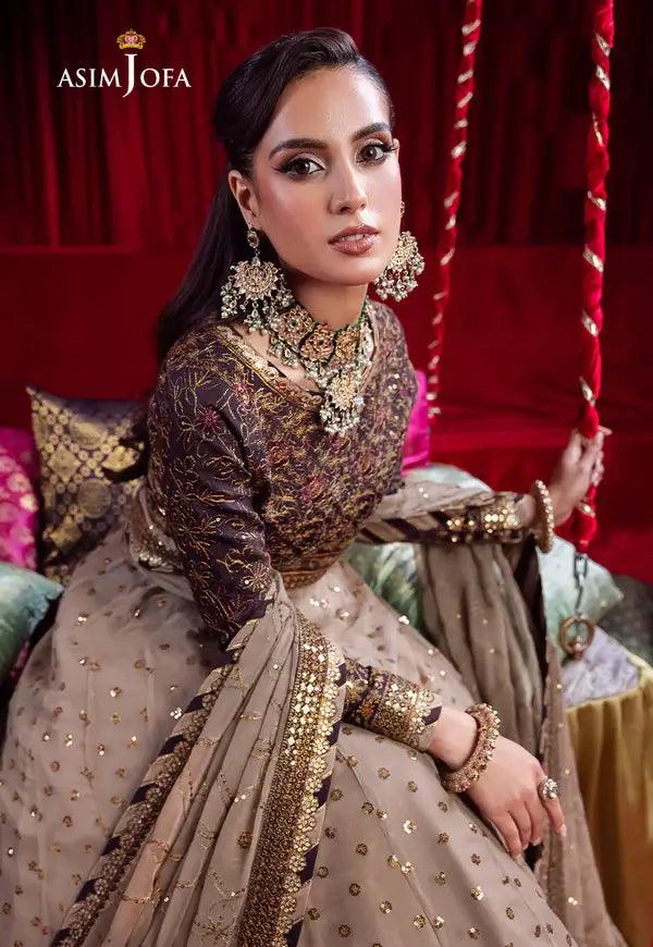 Asim Jofa | Bekhudi Luxury Chiffon 23 | AJBK-05 - Aqsa Fabrics