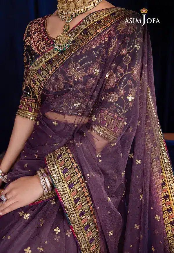 Asim Jofa | Bekhudi Luxury Chiffon 23 | AJBK-08 - Aqsa Fabrics