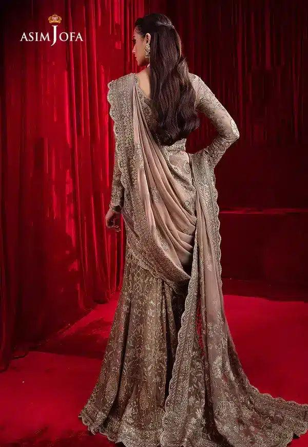 Asim Jofa | Bekhudi Luxury Chiffon 23 | AJBK-10 - Aqsa Fabrics