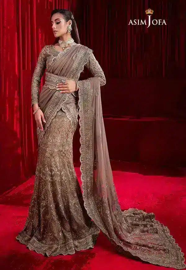 Asim Jofa | Bekhudi Luxury Chiffon 23 | AJBK-10 - Aqsa Fabrics