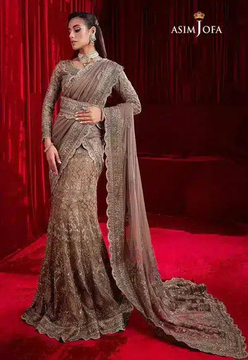 Asim Jofa | Bekhudi Luxury Chiffon 23 | AJBK-10 - Aqsa Fabrics