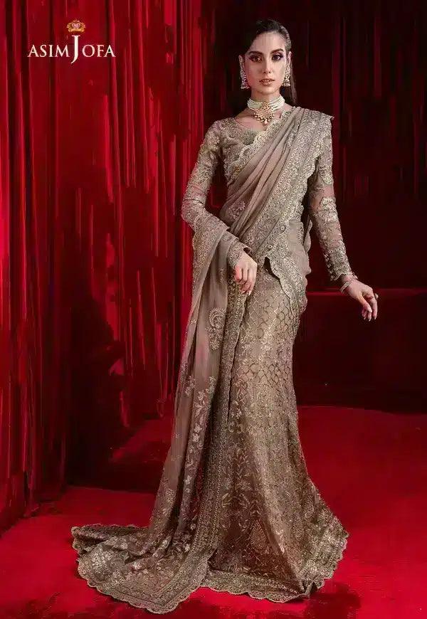 Asim Jofa | Bekhudi Luxury Chiffon 23 | AJBK-10 - Aqsa Fabrics