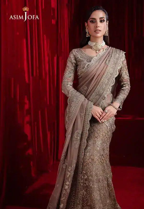 Asim Jofa | Bekhudi Luxury Chiffon 23 | AJBK-10 - Aqsa Fabrics