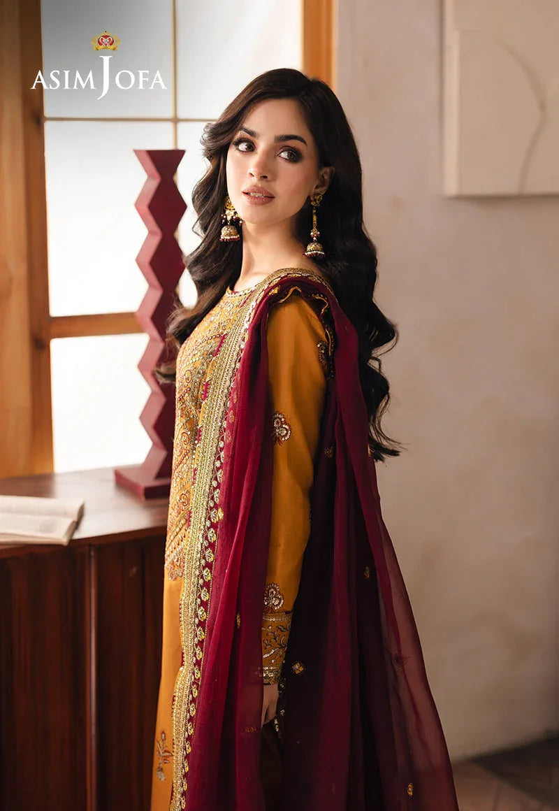 Asim Jofa | Heeriye Formals | AJHE-07 - Aqsa Fabrics