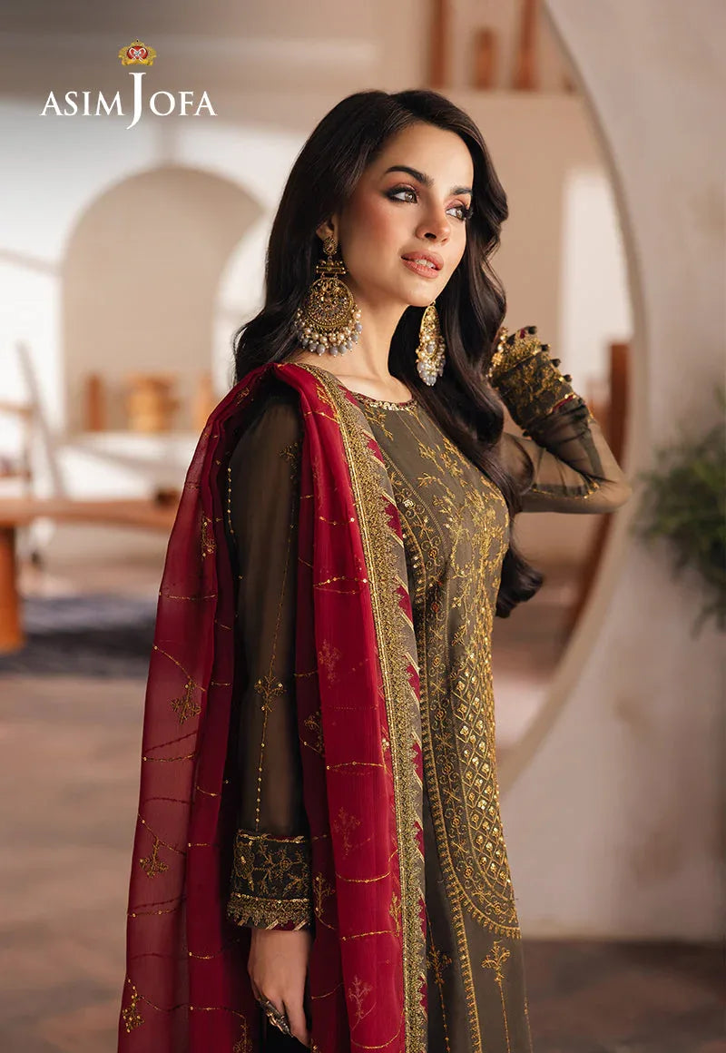Asim Jofa | Heeriye Formals | AJHE-06 - Aqsa Fabrics