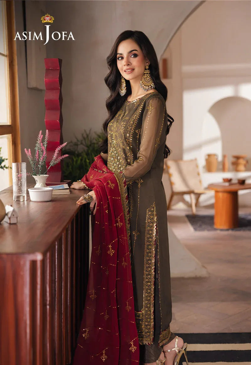 Asim Jofa | Heeriye Formals | AJHE-06 - Aqsa Fabrics