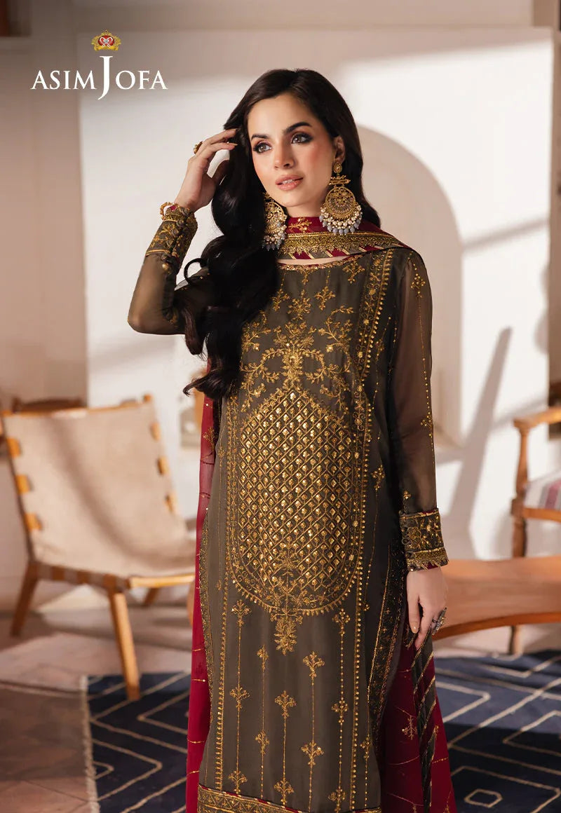 Asim Jofa | Heeriye Formals | AJHE-06 - Aqsa Fabrics