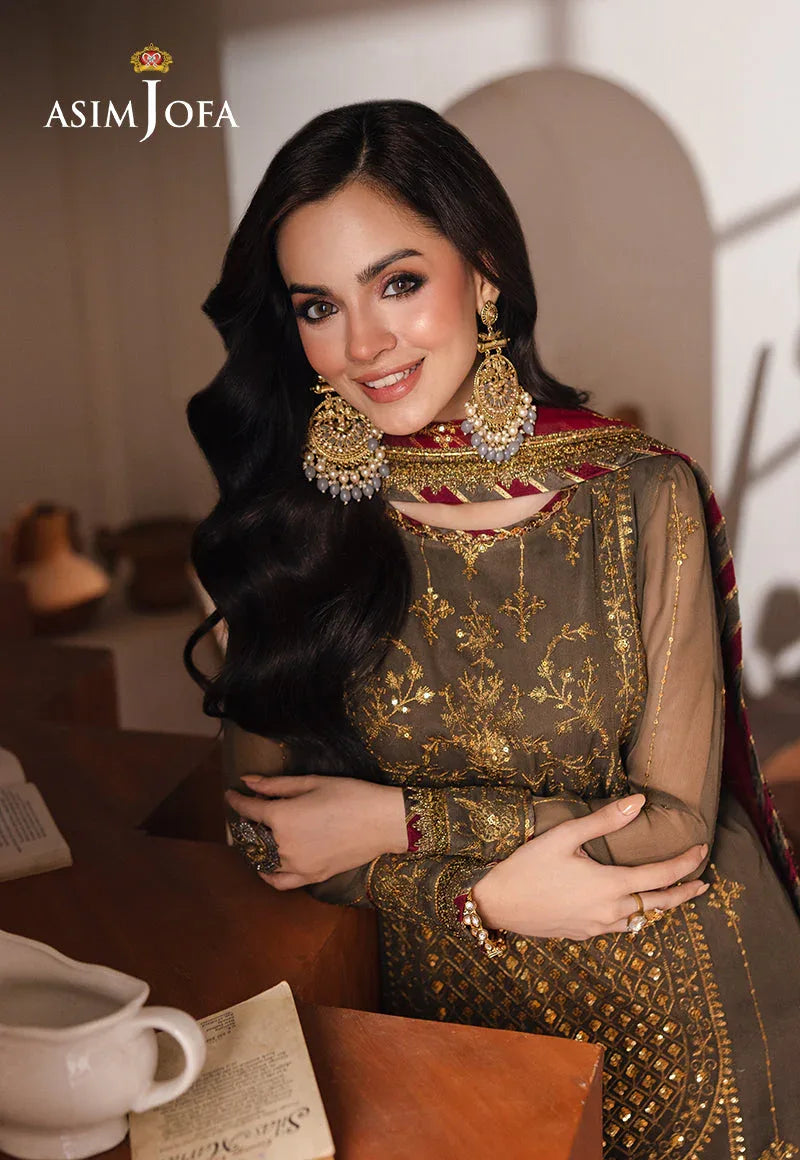 Asim Jofa | Heeriye Formals | AJHE-06 - Aqsa Fabrics