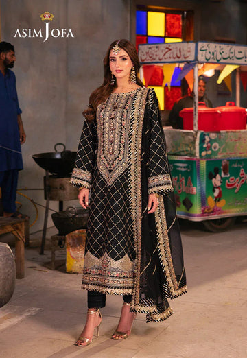 Asim Jofa | Chamkeli Formals 24 | AJKK-02 - Aqsa Fabrics