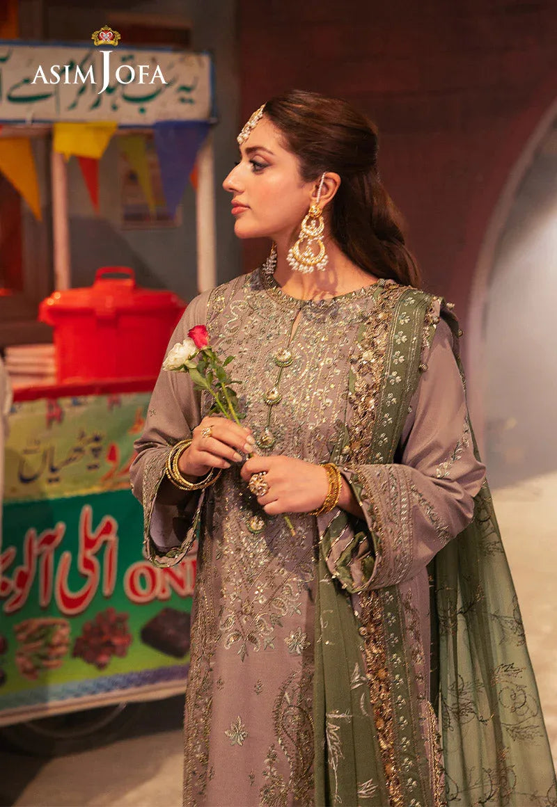 Asim Jofa | Chamkeli Formals 24 | AJKK-08 - Aqsa Fabrics