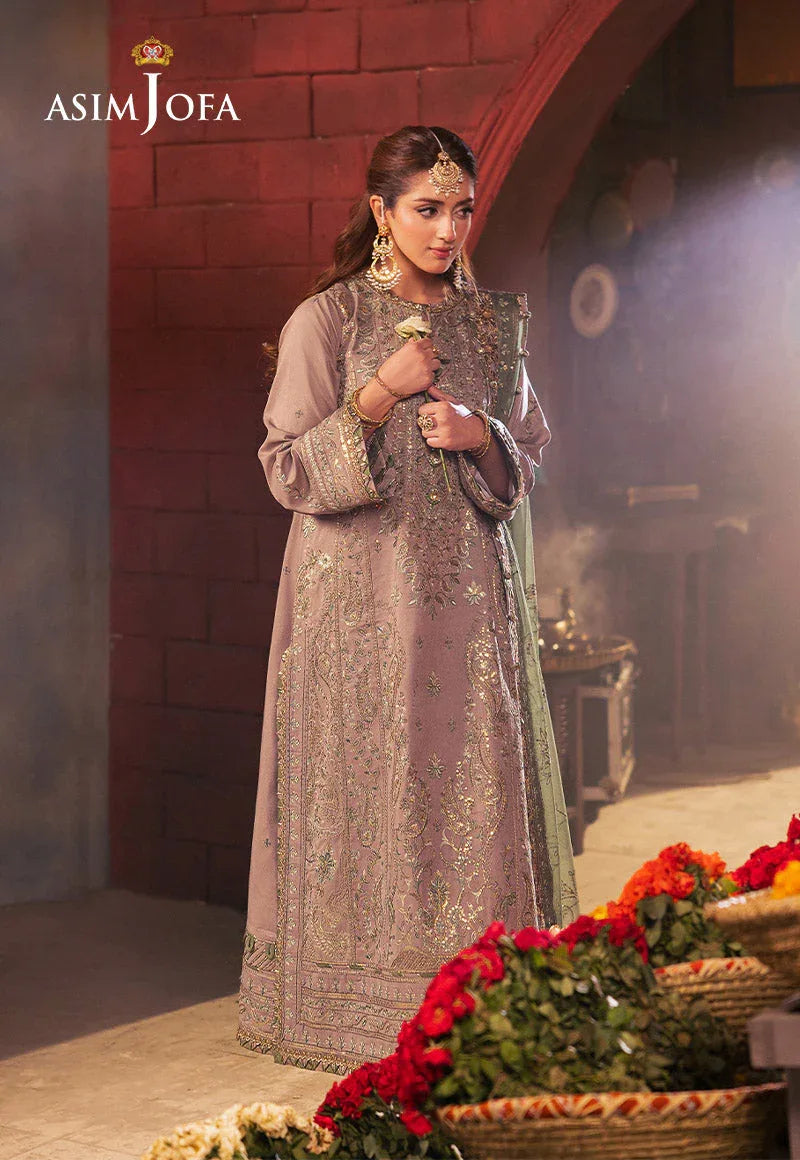 Asim Jofa | Chamkeli Formals 24 | AJKK-08 - Aqsa Fabrics