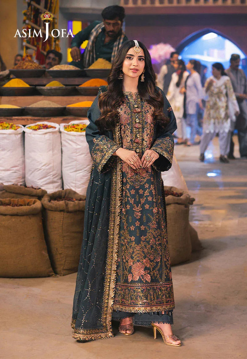 Asim Jofa | Chamkeli Formals 24 | AJKK-09 - Aqsa Fabrics