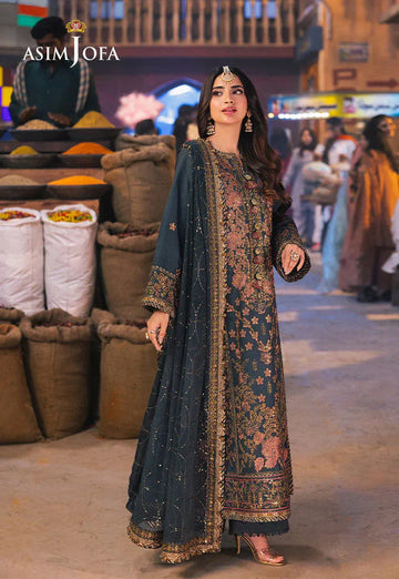 Asim Jofa | Chamkeli Formals 24 | AJKK-09 - Aqsa Fabrics