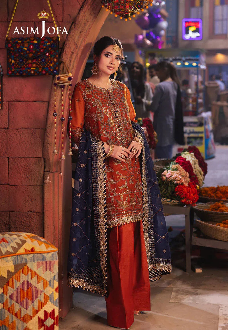 Asim Jofa | Chamkeli Formals 24 | AJKK-10 - Aqsa Fabrics
