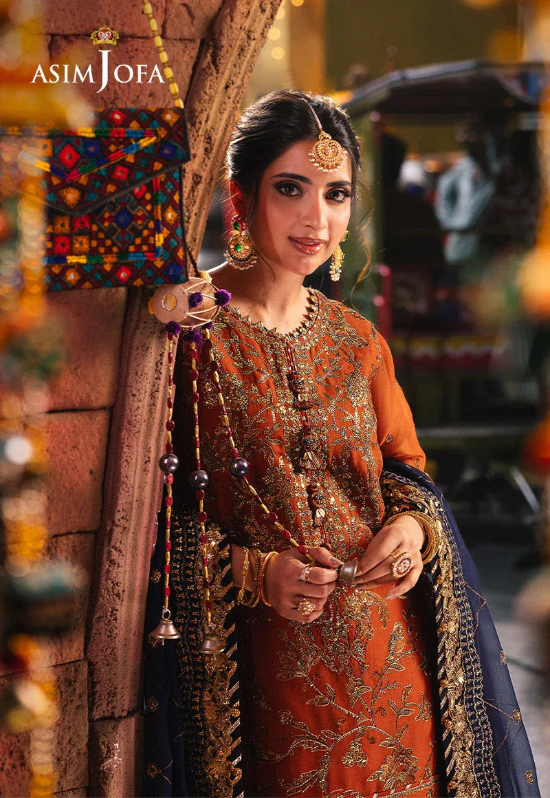 Asim Jofa | Chamkeli Formals 24 | AJKK-10 - Aqsa Fabrics