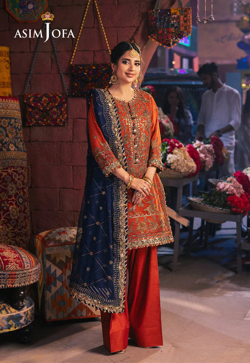 Asim Jofa | Chamkeli Formals 24 | AJKK-10 - Aqsa Fabrics