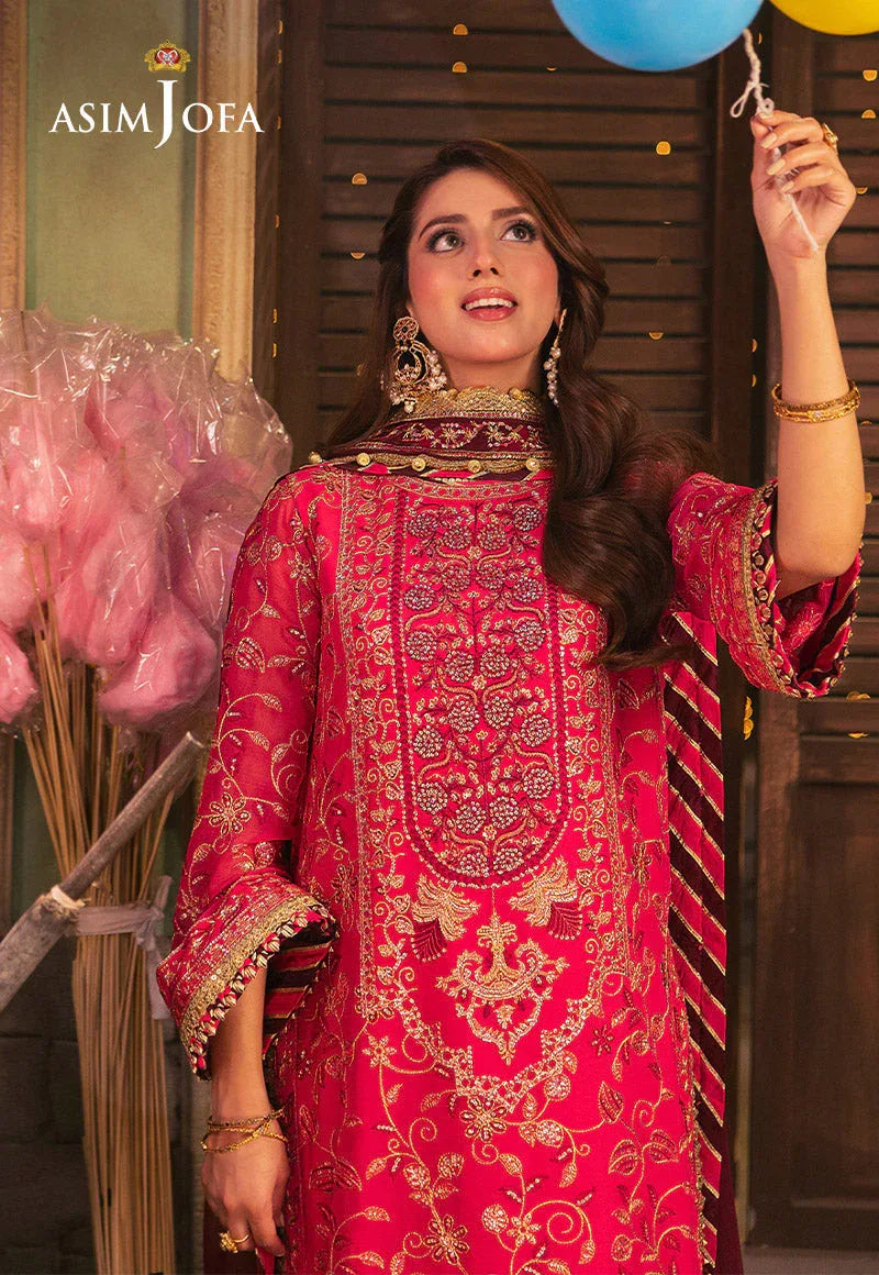 Asim Jofa | Chamkeli Formals 24 | AJKK-11 - Aqsa Fabrics
