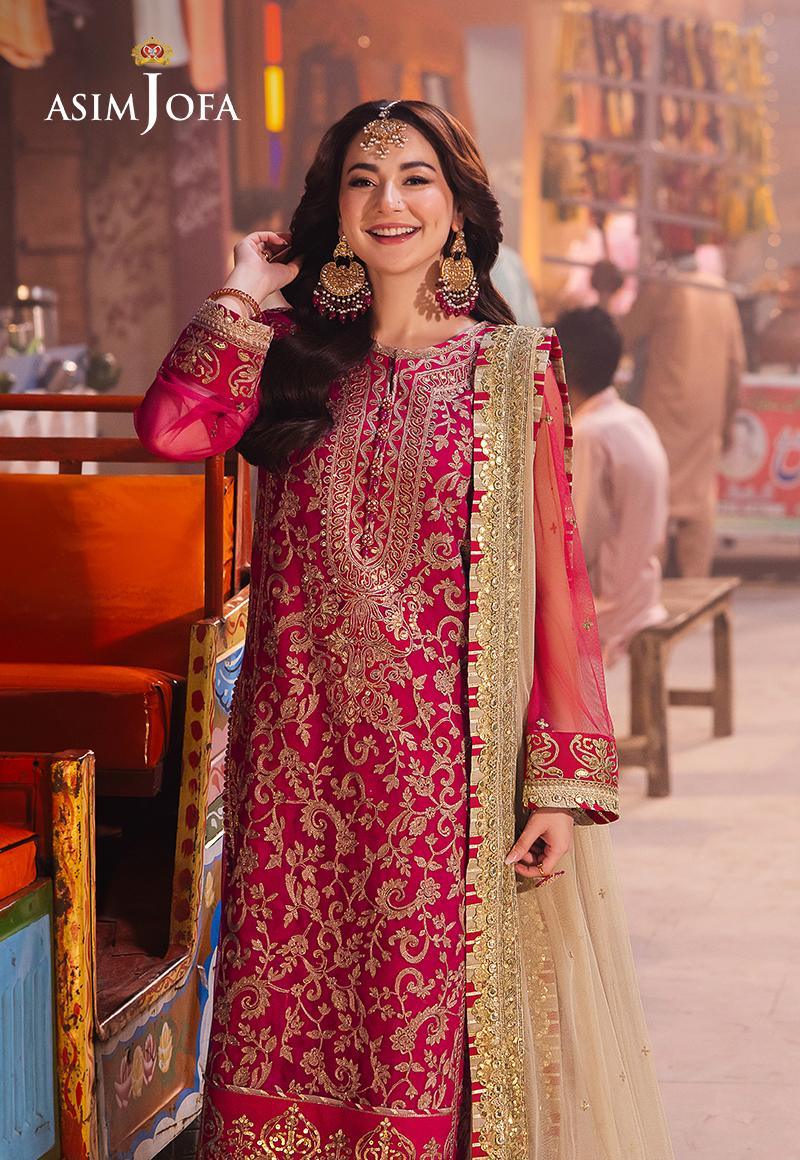 Asim Jofa | Chamkeli Formals 24 | AJKK-14 - Aqsa Fabrics