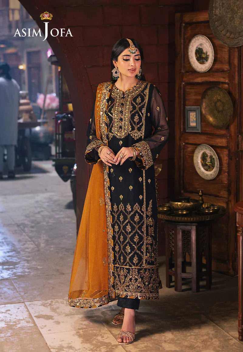 Asim Jofa | Chamkeli Formals 24 | AJKK-15 - Aqsa Fabrics