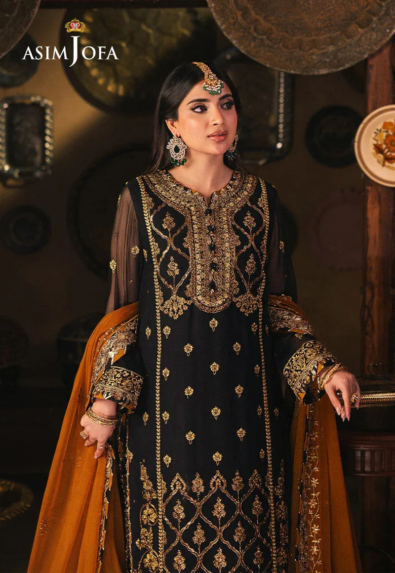 Asim Jofa | Chamkeli Formals 24 | AJKK-15 - Aqsa Fabrics