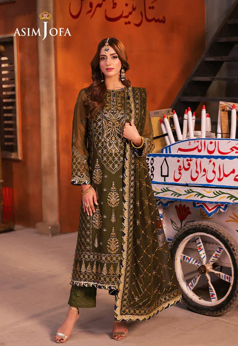 Asim Jofa | Chamkeli Formals 24 | AJKK-16 - Aqsa Fabrics