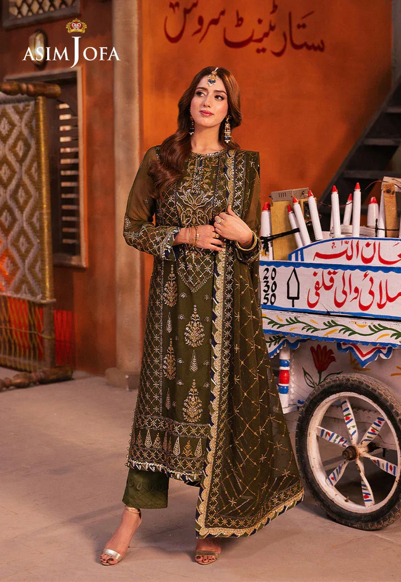 Asim Jofa | Chamkeli Formals 24 | AJKK-16 - Aqsa Fabrics