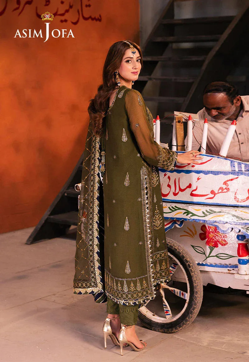 Asim Jofa | Chamkeli Formals 24 | AJKK-16 - Aqsa Fabrics