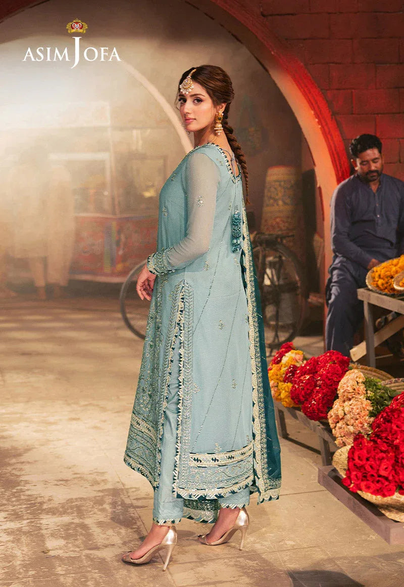 Asim Jofa | Chamkeli Formals 24 | AJKK-17 - Aqsa Fabrics