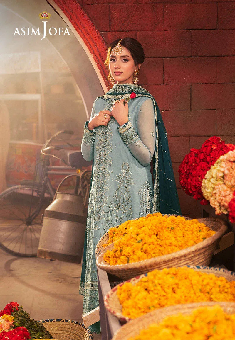 Asim Jofa | Chamkeli Formals 24 | AJKK-17 - Aqsa Fabrics