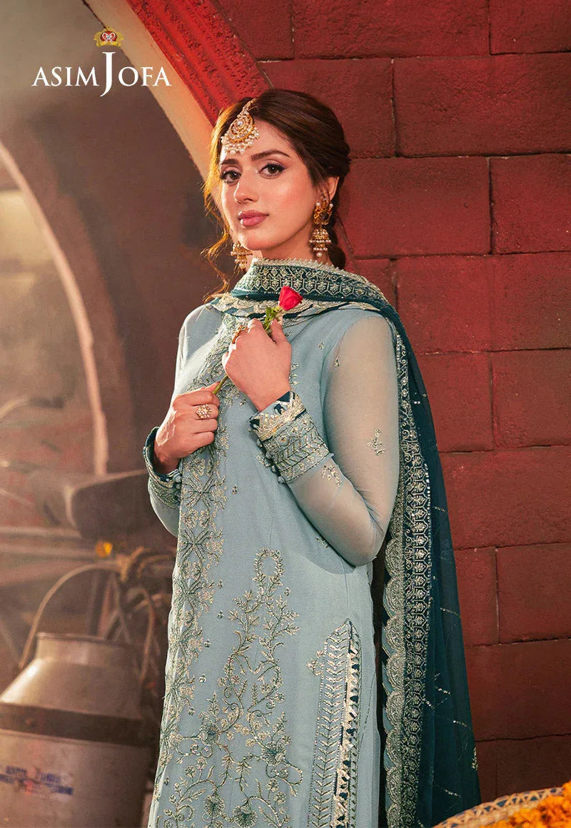 Asim Jofa | Chamkeli Formals 24 | AJKK-17 - Aqsa Fabrics