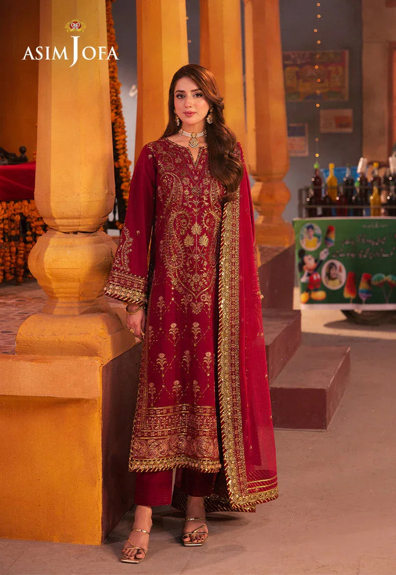 Asim Jofa | Chamkeli Formals 24 | AJKK-19 - Aqsa Fabrics