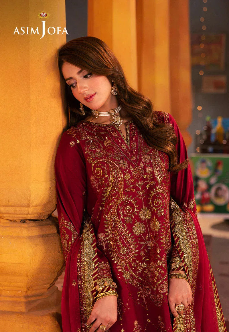 Asim Jofa | Chamkeli Formals 24 | AJKK-19 - Aqsa Fabrics