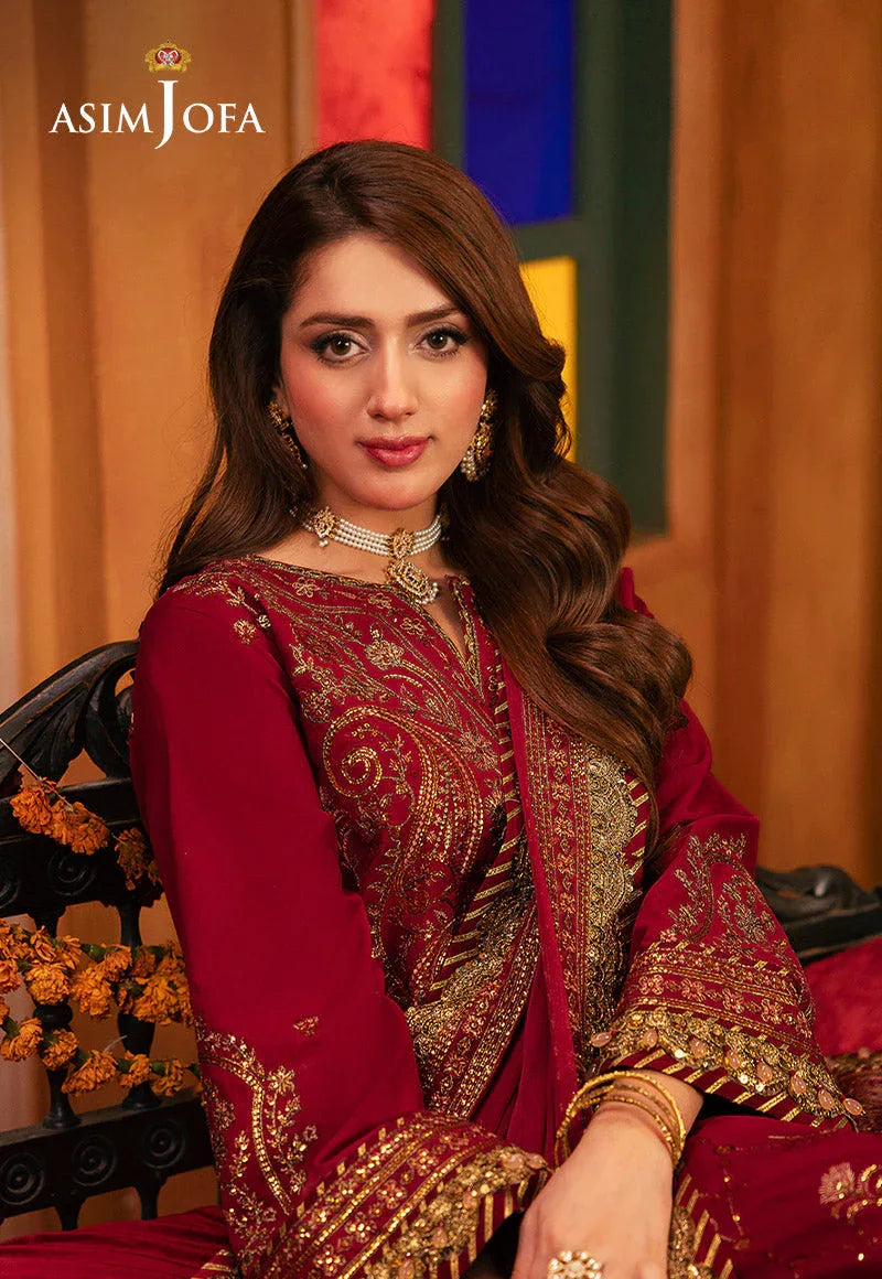 Asim Jofa | Chamkeli Formals 24 | AJKK-19 - Aqsa Fabrics