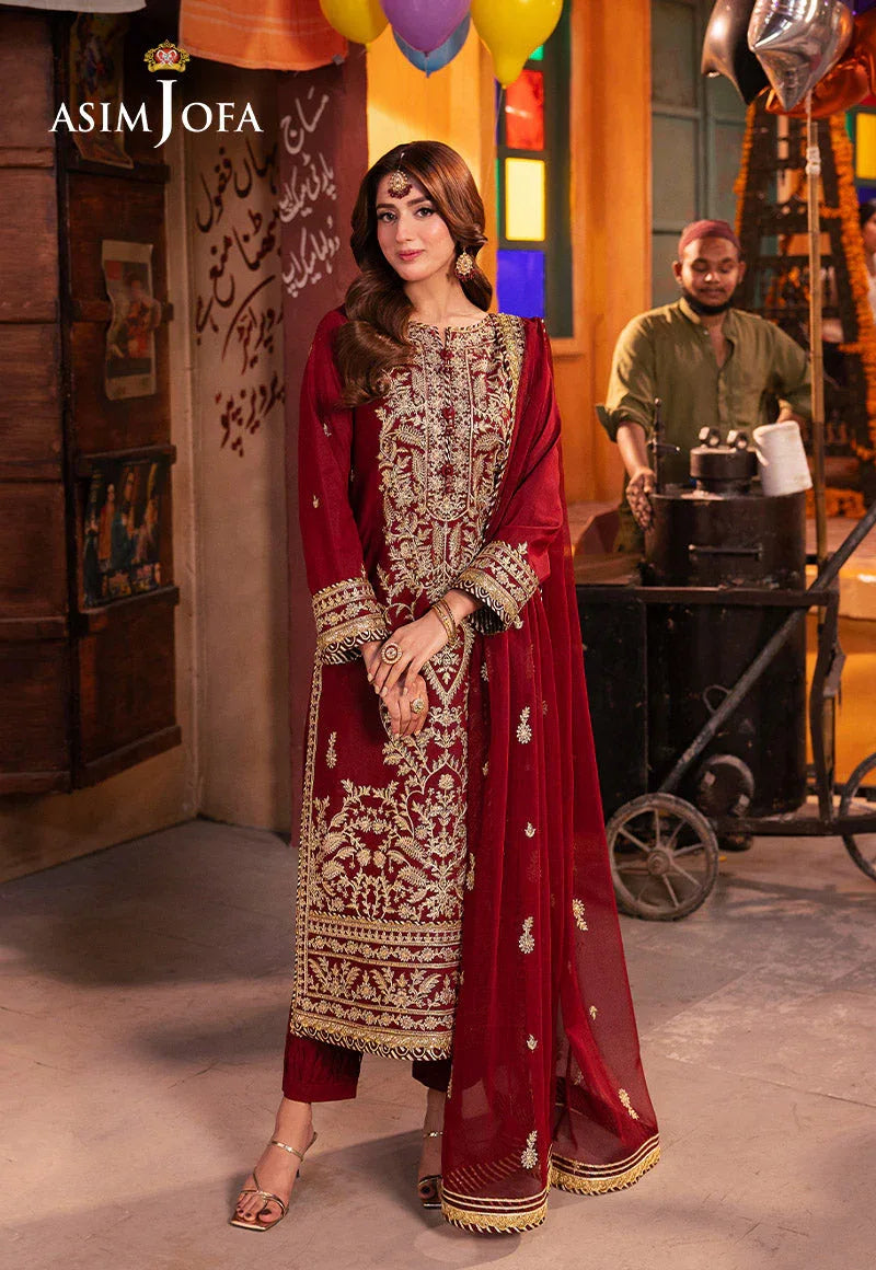 Asim Jofa | Chamkeli Formals 24 | AJKK-20 - Aqsa Fabrics