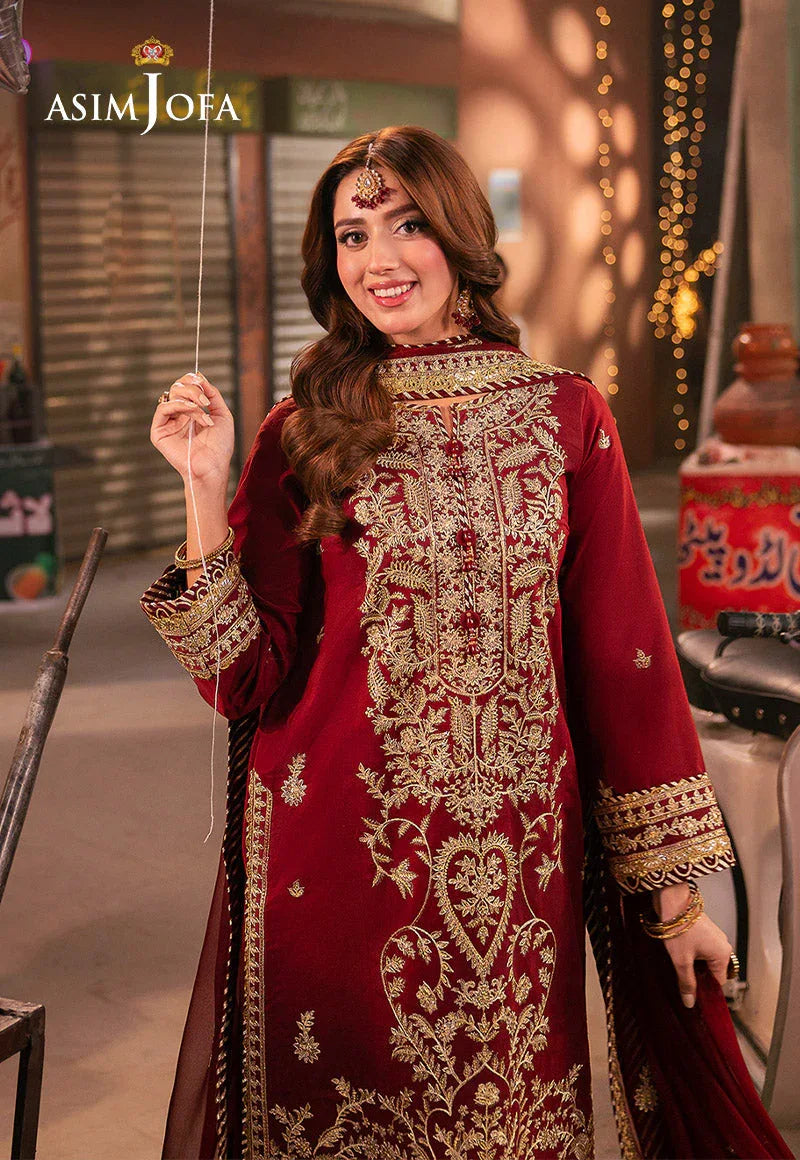Asim Jofa | Chamkeli Formals 24 | AJKK-20 - Aqsa Fabrics