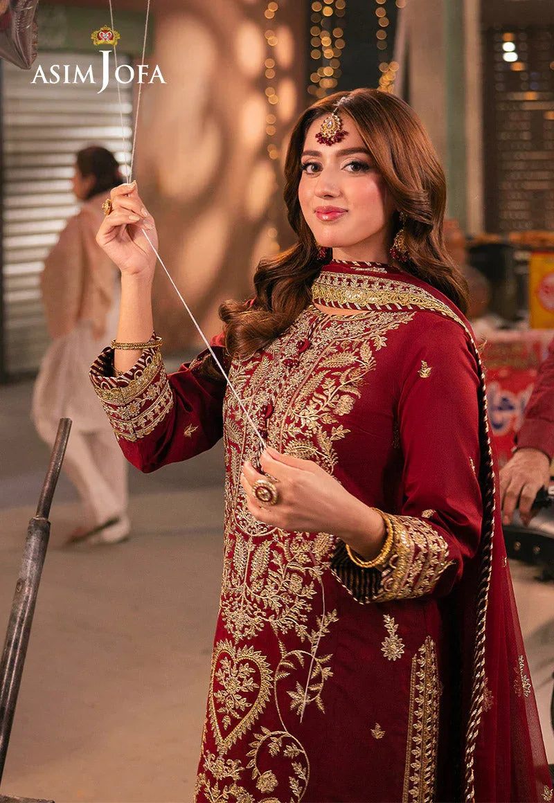 Asim Jofa | Chamkeli Formals 24 | AJKK-20 - Aqsa Fabrics