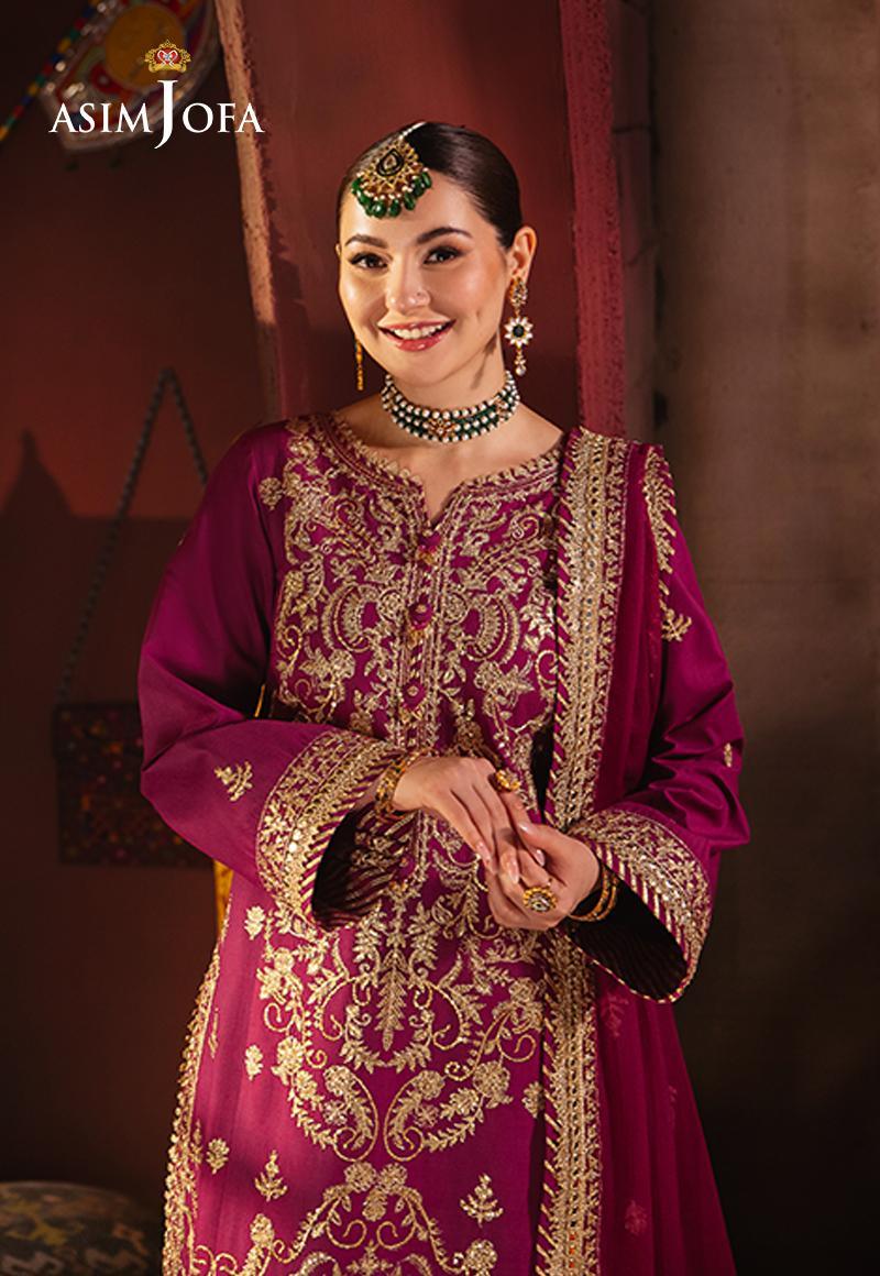 Asim Jofa | Chamkeli Formals 24 | AJKK-21 - Aqsa Fabrics